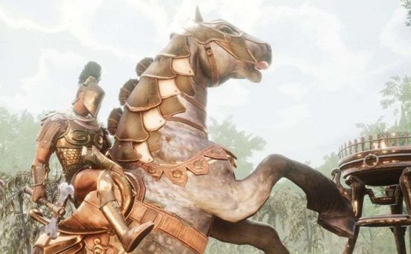 Conan Exiles Argos DLC Pferd Titel