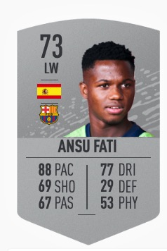Ansu Fati FIFA 20