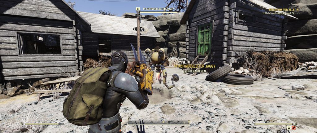 Fallout 76 Pfadfinderleiter Jaggy