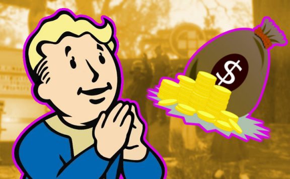 Fallout 76 Spieler sammeln Geld für Doc Titel
