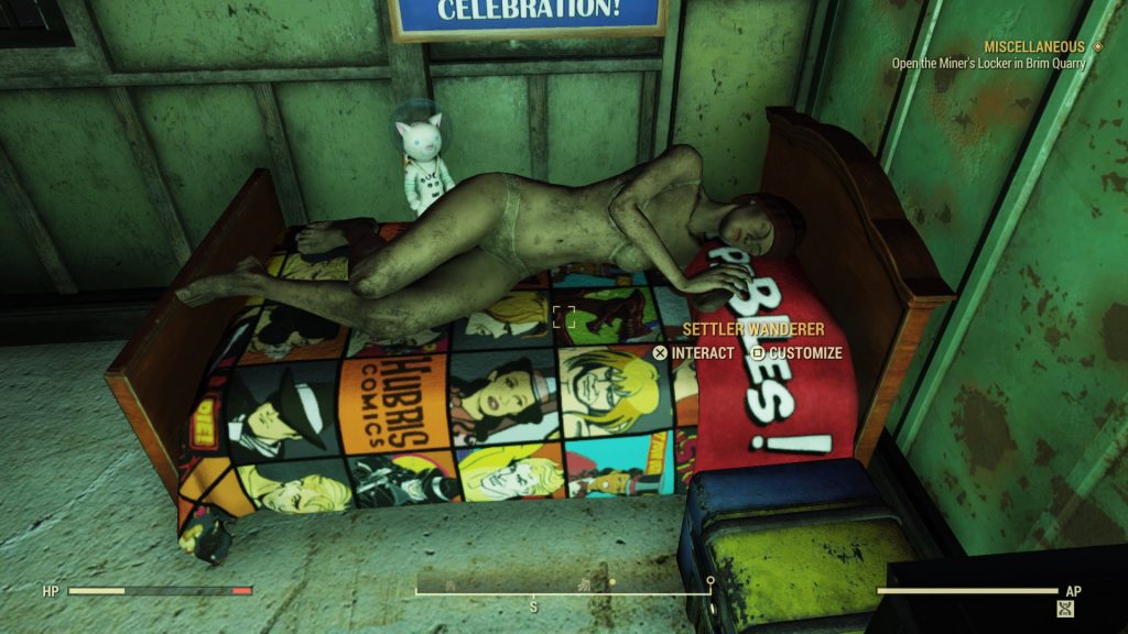 Fallout 76 Wastelanders Wanderer nackt