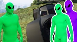 GTA Online Aliens Titel Lila Grün Vigilante