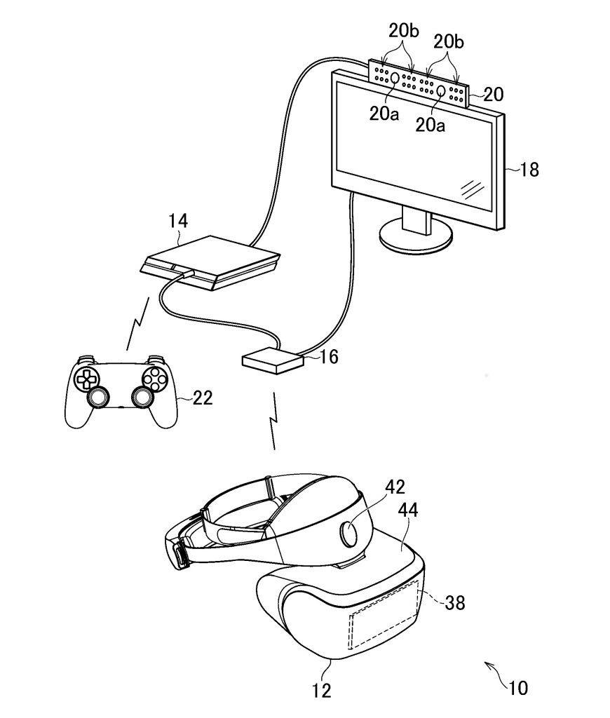 PlayStation VR Patent PS4 und PS5 von Sony