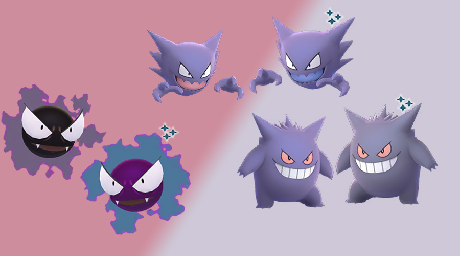 Pokémon GO Shiny Nebulak Familie