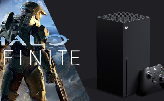 Titelbild Xbox Series X und Halo Infinite