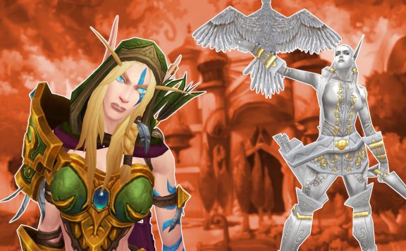 WoW Alleria Statue title 1920x1080