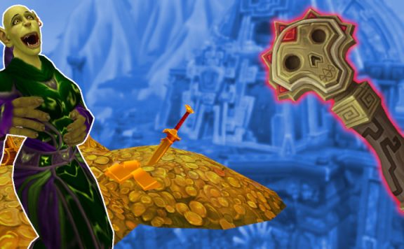 WoW Orc laughing gold wand titel title 1140x445