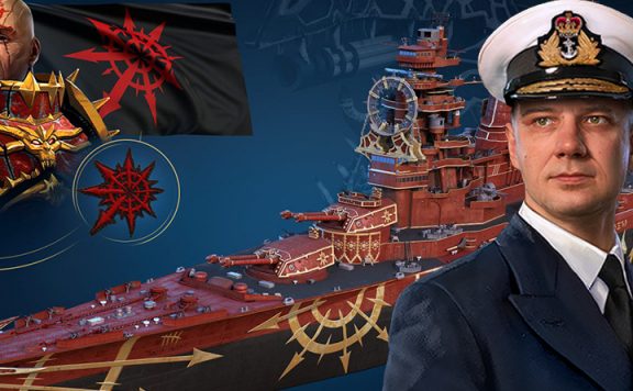 World of Warships Warhammer 40k Titel