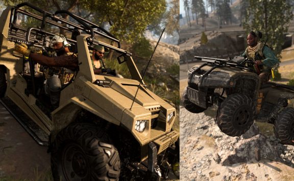 cod warzone fahrzeuge tactical rover atv quad