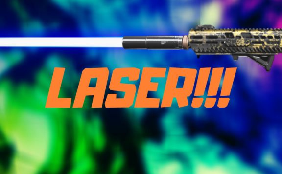 cod warzone m13 laser setup titel