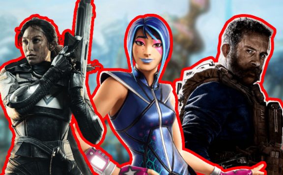 shooter features umfrage header