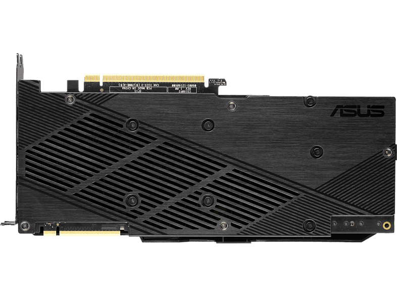 Asus Dual GeForce RTX 2080 SUPER OC Evo Rückansicht