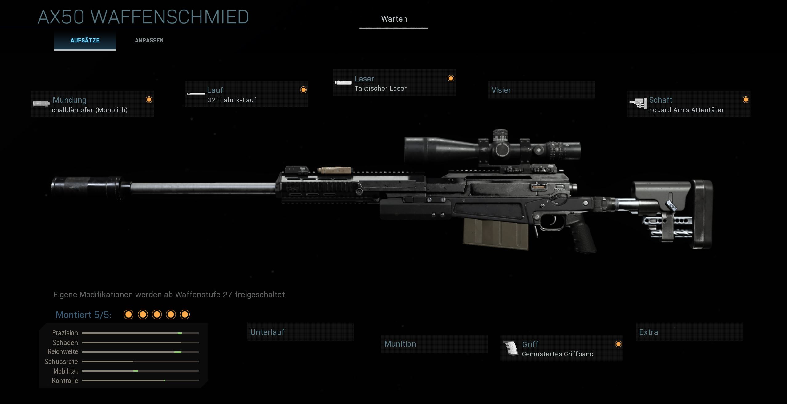 Cod Warzone Experte Zeigt Top Sniper Build Fur Ax 50