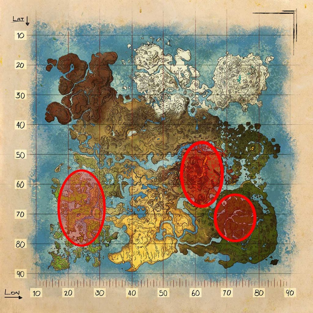 Crystal Isles Map Tropeo Spawn-Location