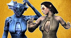 ESO Titel Argonier Kopfkratzen Dunkelelf angewidert