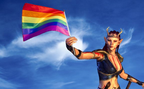 ESO Titel Pride Month LGBTQ Flag