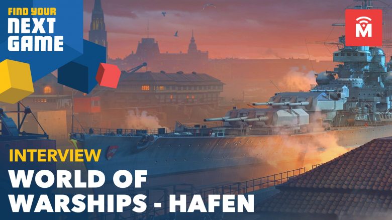 Seht in World of Warships dabei zu, wie euer Schiff im Hamburger Hafen gebaut wird