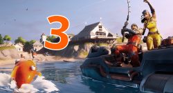 Fortnite Season 3 Wasser Boot Fisch Titel