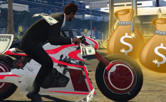 GTA Online Geld Motorrad Titel