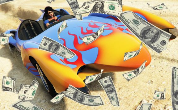 GTA Online Scramjet Geld Titel