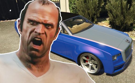 GTA Online Trevor Wütend Auto