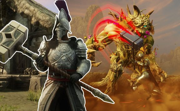 New World Kampf-Hammer Titel