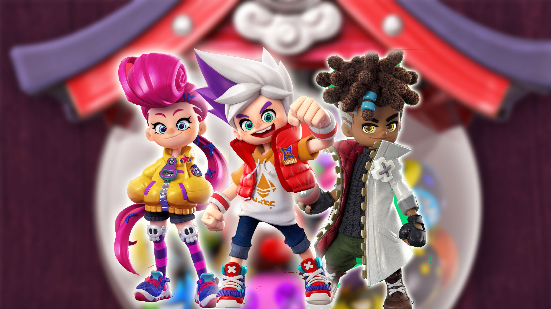 In Ninjala kämpft ihr als Kaugummi-Ninja im vielleicht buntesten Battle Royale