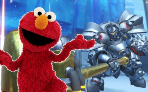 Overwatch Elmo Reinhardt title 1920x1080