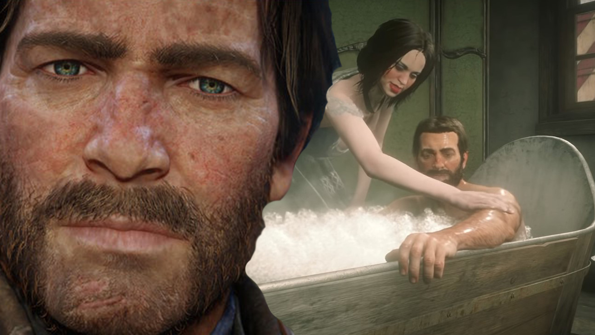 RDR 2: Lustiger Glitch entstellt Cowboy nach heißem Bad