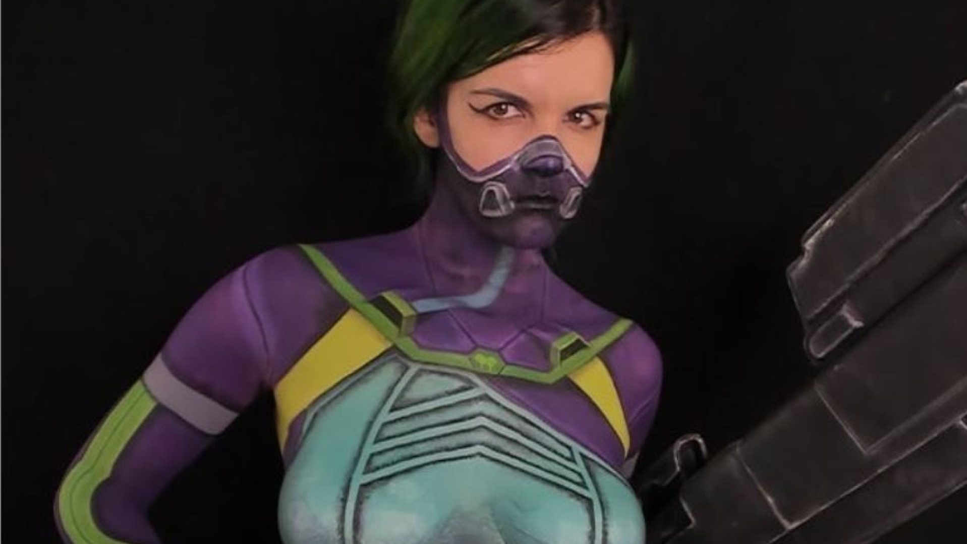 Body painting twitch