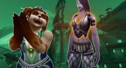 WoW Draenei legendary chest pandaren cheer titel title 1920x1080