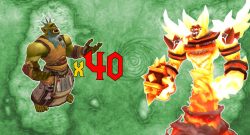 WoW Shaman x40 Ragnaros title 1920x1080