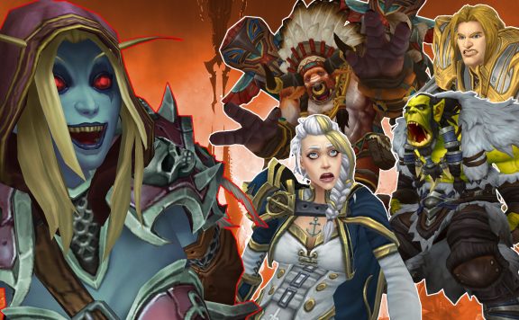 WoW Sylvanas laugh leaders anduin thrall jaina baine title titel 1920x1080