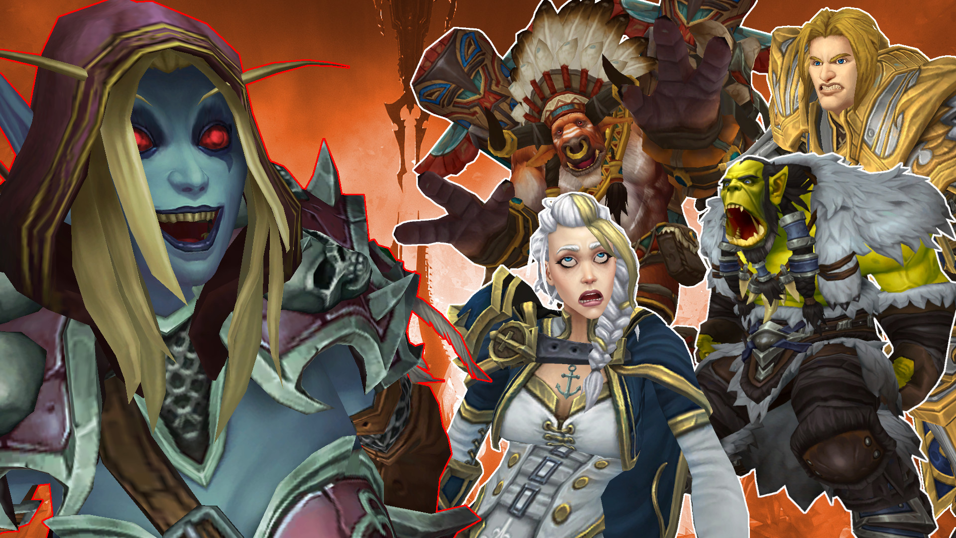 WoW Shadowlands: Das passiert mit euren 4 größten Anführern im Intro