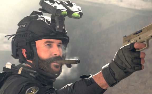 cod modern warfare warzone operator captain price zigarre pistole titel