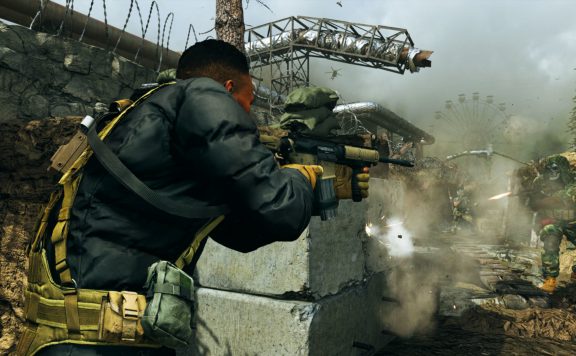 cod modern warfare warzone soldaten action trench titel