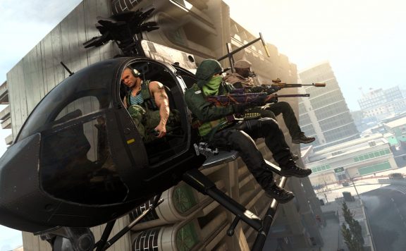 CoD WArzone Modern Warfare Heli Titel