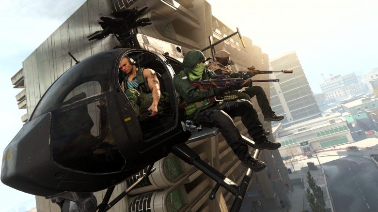 CoD WArzone Modern Warfare Heli Titel