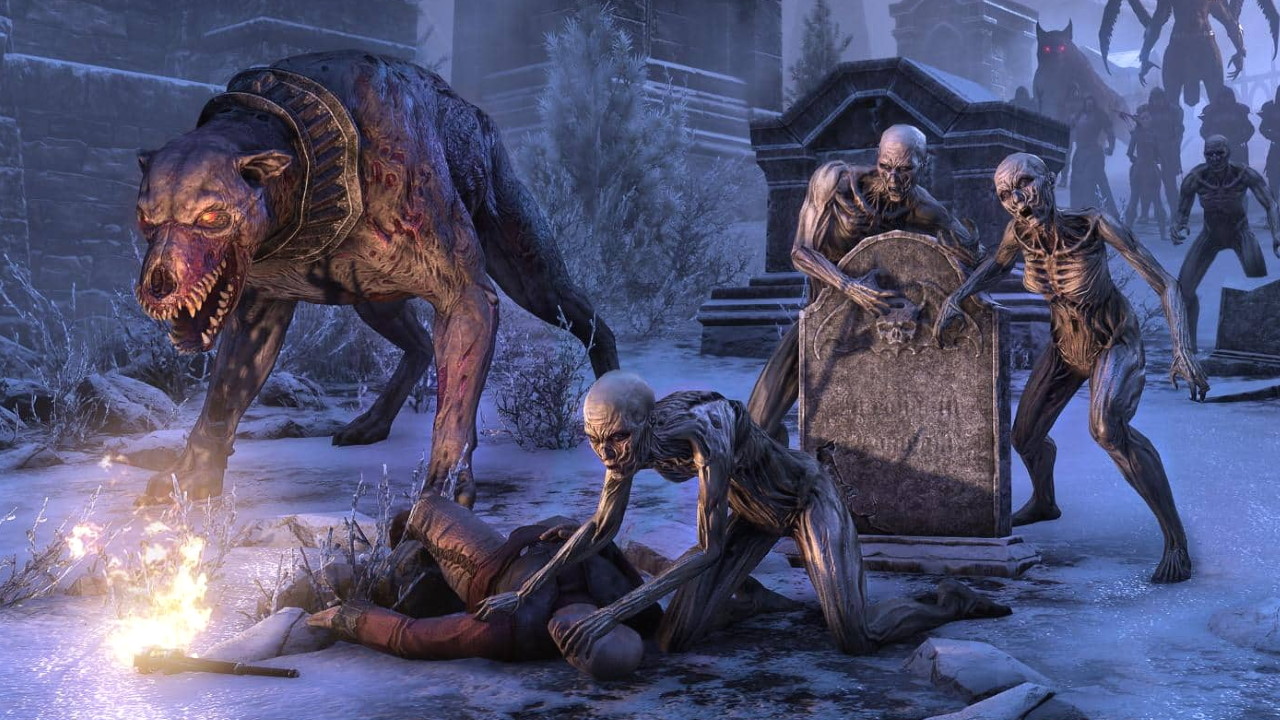 Das MMORPG ESO macht auf Walking Dead: Im neuen Dungeon warten die Untoten auf euch