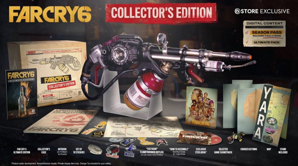 Far Cry 6 Collector's Edition Inhalte