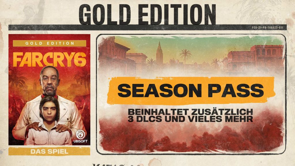 Far Cry 6 Gold Edition Inhalte