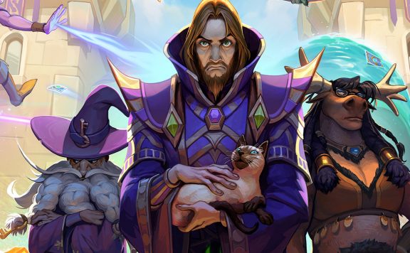 Hearthstone Scholomance Key Art titel title 1280x720