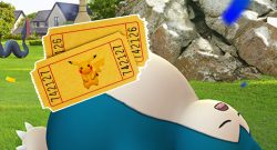 Pokémon GO Fest Relaxo Titel Ticket