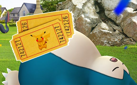 Pokémon GO Fest Relaxo Titel Ticket