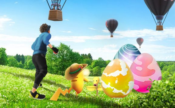 Pokémon GO Sommer Arenen Eier Knofensa Titel