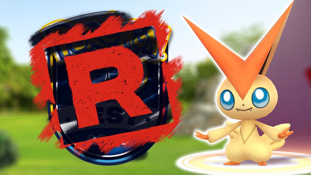 Pokémon GO Team GO Rocket Victini Titel