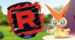 Pokémon GO Team GO Rocket Victini Titel