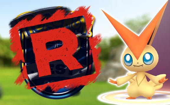 Pokémon GO Team GO Rocket Victini Titel