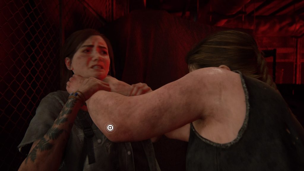 The Last of us Part 2 Abby Ellie attack