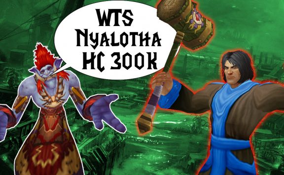 WOW Troll selling Gm hammering titel title 1280x720